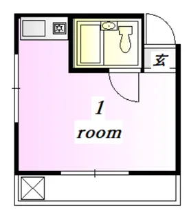 リバーサイドNK【3階】の間取り