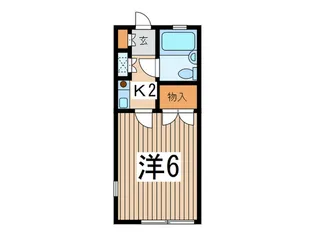 フォルテI【1階】の間取り