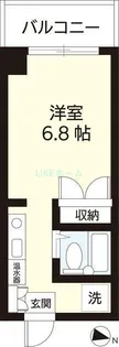 ドエル西船【2階】の間取り