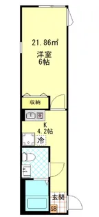 Grand Louvre 平和島【1階】の間取り