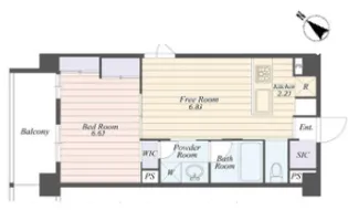 ART RESIDENCE IN OoTAKA-no-MORI【3階】の間取り