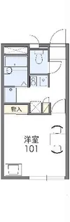 レオパレスSATO【2階】の間取り