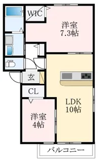 プランドール【3階】の間取り