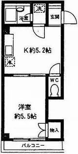 ベルフォーレ・K3【2階】の間取り