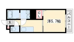 レナータレジデンス【2階】の間取り