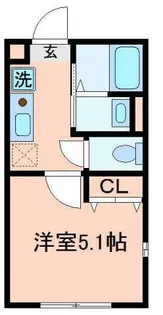 グランノーブル鶴見【1階】の間取り