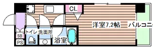 メゾン西梅田【9階】の間取り