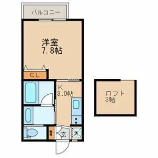アルグランデII【2階】の間取り