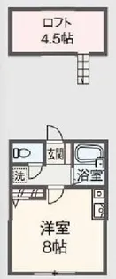 コーポ逆井【1階】の間取り