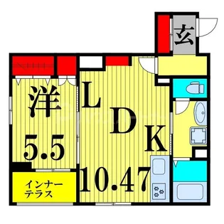 FUKU Stage【1階】の間取り