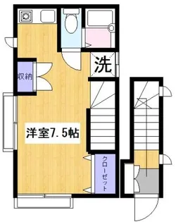 キャトル大泉学園2番館【2階】の間取り
