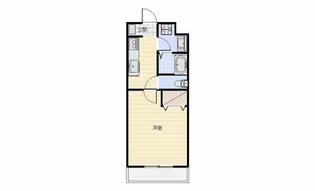 エザンスII【4階】の間取り