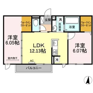 プリマベーラ小城駅通り【2階】の間取り