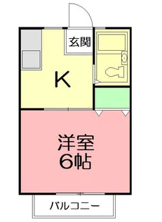 チェリーハイツ【2階】の間取り