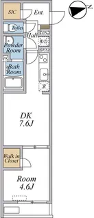(仮称)リブリ・板橋区中台【2階】の間取り