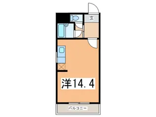 ベルポリス・パティオ【8階】の間取り