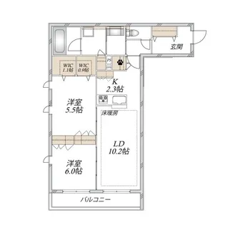 シャルマンSKJ【2階】の間取り