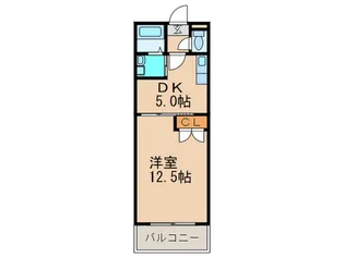 クイーンズヒル和泉コ-ポII【2階】の間取り