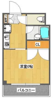 Liberty Palace【2階】の間取り