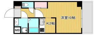 リュクス祇園【3階】の間取り
