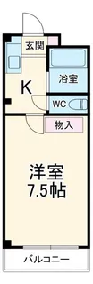 ルラール津田沼【3階】の間取り
