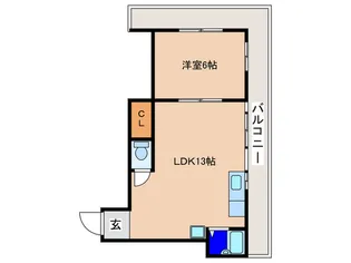 メゾン緑ヶ丘【3階】の間取り