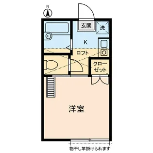 スリーワン【1階】の間取り
