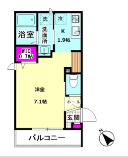 MAISON MASA【2階】の間取り