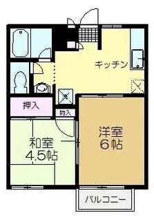 ハイツ小池【2階】の間取り