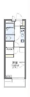 レオパレスゆきII【1階】の間取り