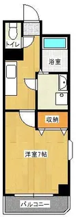 フォンテーヌST【4階】の間取り