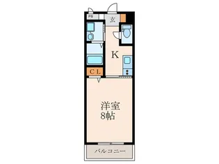 ERIOS COURT折尾【1階】の間取り