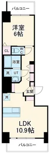 S-RESIDENCE一社【14階】の間取り