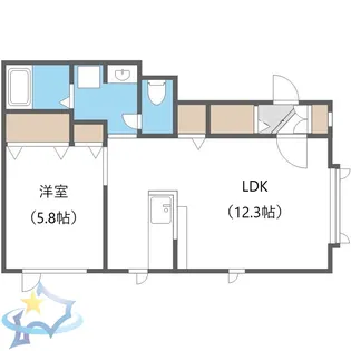 オルソ【2階】の間取り
