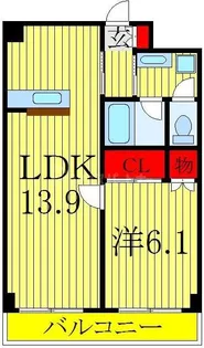 INSURANCE BLDG.III【3階】の間取り