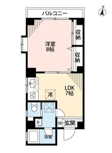 ラフィネ小石川【3階】の間取り