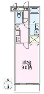 プランドール オニックス【3階】の間取り