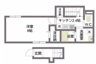 ハルキ押上【2階】の間取り