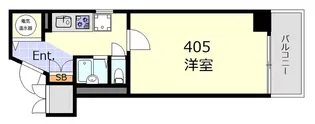 中銀第2新橋マンシオン【4階】の間取り