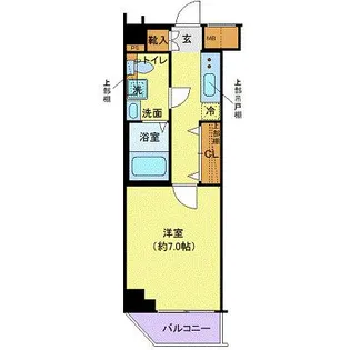 クレヴィスタ豊洲ベイサイドII【4階】の間取り