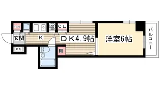 プロクシィスクエア本郷【2階】の間取り