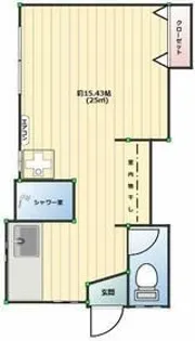 あけぼの荘【2階】の間取り