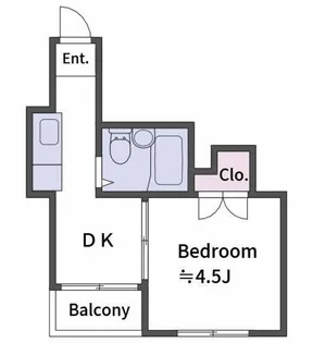 新宿武蔵野マンション【3階】の間取り