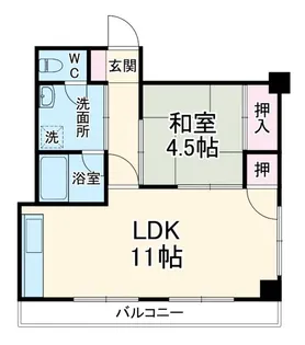 大新マンション【3階】の間取り
