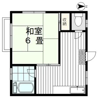 サンハイツ【2階】の間取り