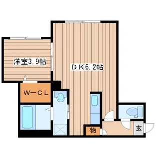 サンヴィレッジ琴似II【3階】の間取り