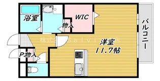 リヴェール日置【3階】の間取り