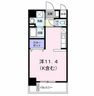 レイ ペーラ【1階】の間取り