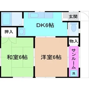 トレドハイムYM【1階】の間取り