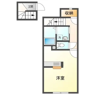 KK【2階】の間取り